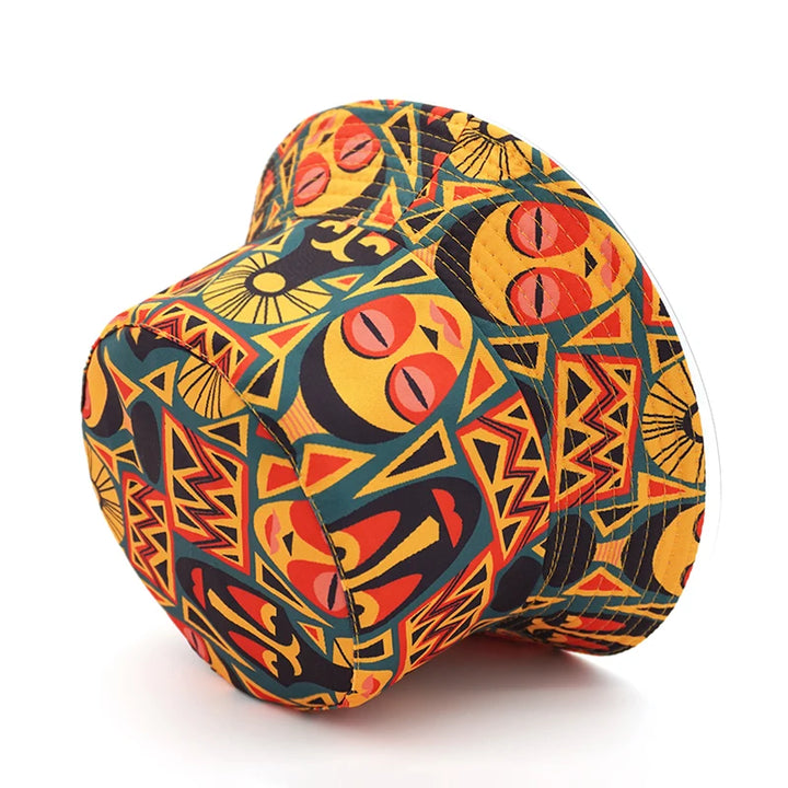 Cartoon Mask Bucket Hat-Giltoria
