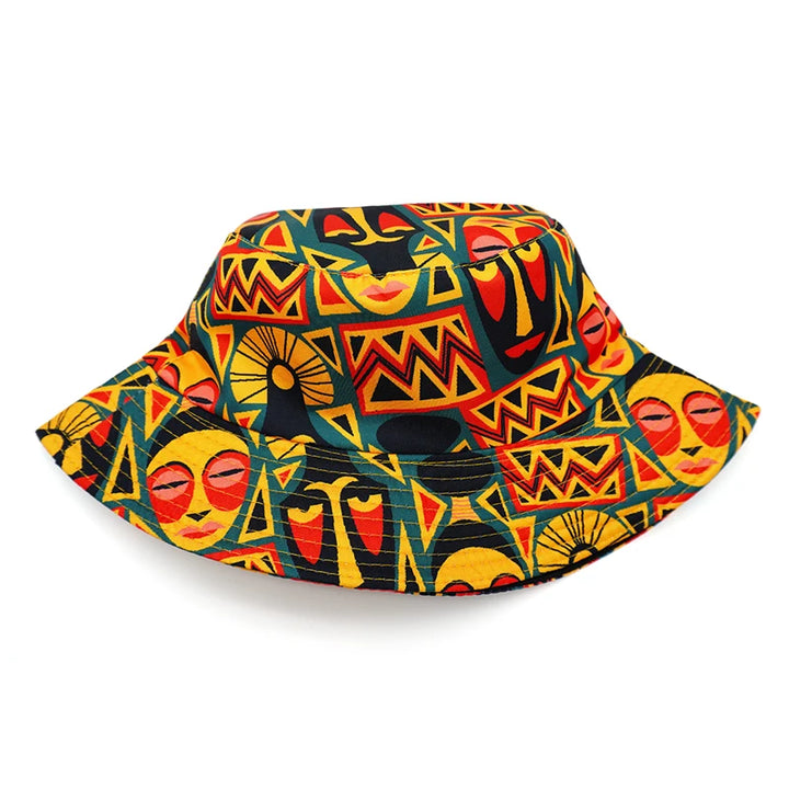 Cartoon Mask Bucket Hat-Giltoria