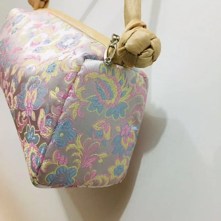 Oriental Charm Silk Evening Purse-Giltoria